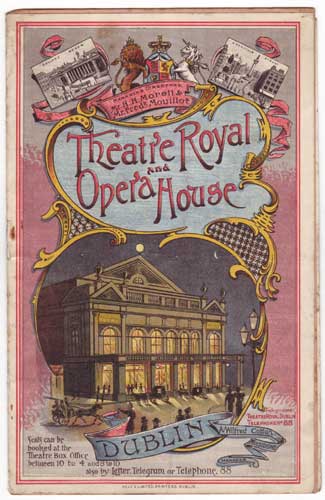 1890s-1920s IRISH THEATRE PROGRAMMES at Whyte's Auctions