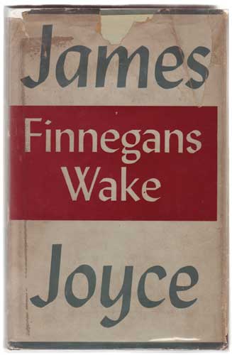 FINNEGANS WAKE - the first US edition by James Joyce sold for 280 at Whyte's Auctions