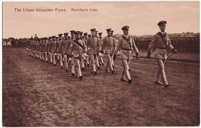 1912-14. Ulster Volunteer Force. Collection of picture postcards. at Whyte's Auctions