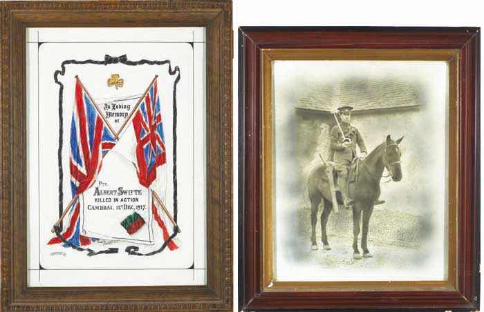 1914-18 SOUTH IRISH HORSE REGIMENT - MEMORABILIA at Whyte's Auctions