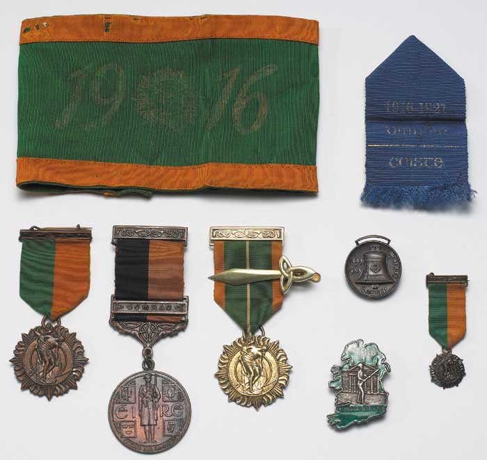1916-21 A RARE NAMED GROUP OF MEDALS TO A BOLAND'S MILL VETERAN WITH COMPLETE PROVENANCE TO PEADAR KAVANAGH "C" COMPANY", 3RD BATTALION IRA at Whyte's Auctions