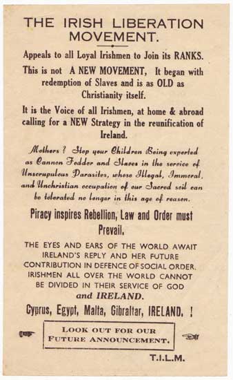 1912-22. COLLECTION OF HANDBILLS etc., Anti Conscription, Sinn F�in Election bills, Anti Treaty etc. at Whyte's Auctions