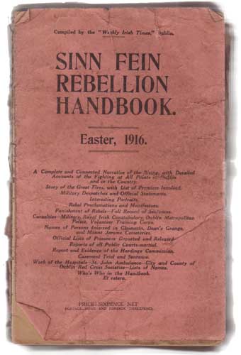 1916 SINN F�in REBELLION HANDBOOK, scarce 1916 edition at Whyte's Auctions
