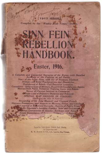 SINN F�in REBELLION HANDBOOK, EASTER 1916 at Whyte's Auctions