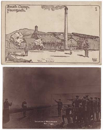 1916-17 COLLECTION OF PICTURE POSTCARDS depicting paintings and drawings of the Rising and aftermath at Whyte's Auctions
