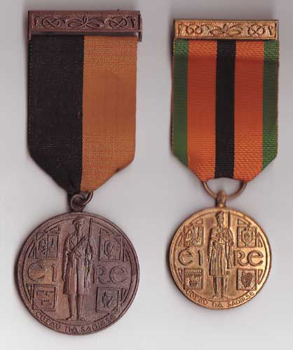 1919-21 WAR OF INDEPENDENCE SERVICE MEDAL and 1971 50TH ANNIVERSARY MEDAL at Whyte's Auctions