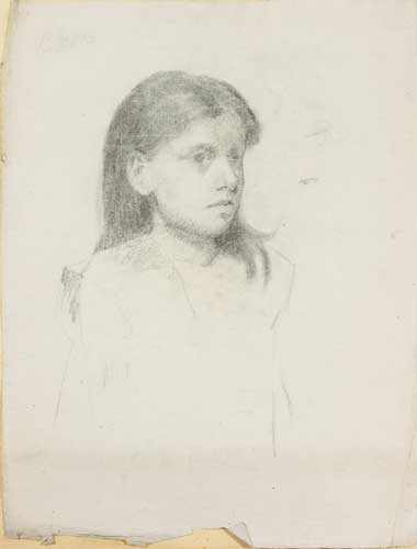 HEAD AND SHOULDERS PPORTRAIT OF A GIRL at Whyte's Auctions