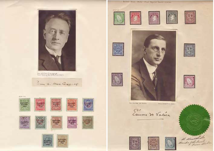 1922-23 IRELAND'S FIRST POSTAGE STAMPS - A SPECIAL DIPLOMATIC COLLECTION at Whyte's Auctions