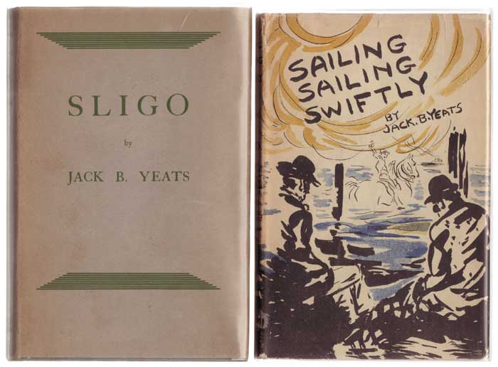 SLIGO - a signed, first edition, and SAILING SAILING SWIFTLY - first edition by Jack Butler Yeats RHA (1871-1957) RHA (1871-1957) at Whyte's Auctions