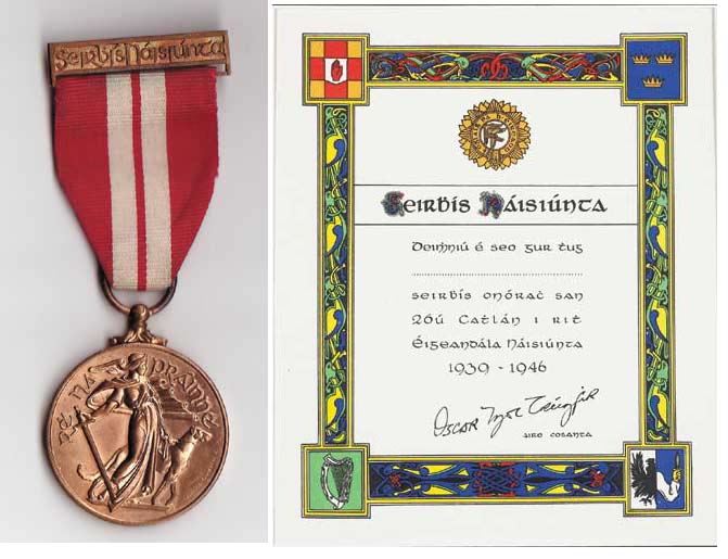 1939-46 EMERGENCY SERVICE MEDAL 26TH BATTALION ISSUE (TO 1916-21 VETERANS) at Whyte's Auctions