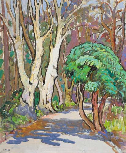 THE RHODODENDRON TREE by Letitia Marion Hamilton RHA (1878-1964) at Whyte's Auctions