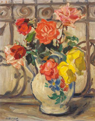 ROSES by Grace Henry sold for �6,400 at Whyte's Auctions
