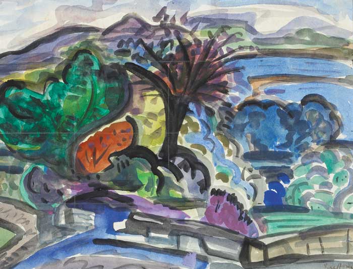 LOUGH CONG, COUNTY GALWAY by Evie Hone sold for 4,200 at Whyte's Auctions