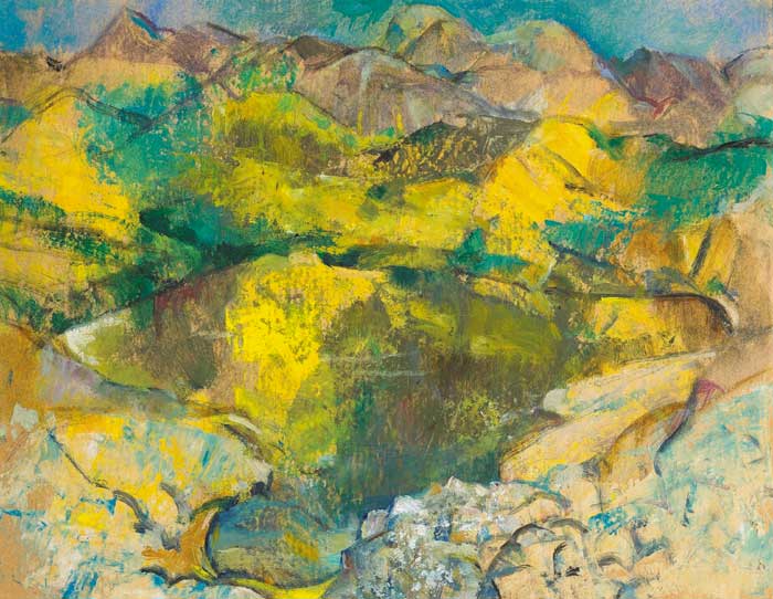 THE YELLOW POOL by Mary Swanzy sold for �5,600 at Whyte's Auctions