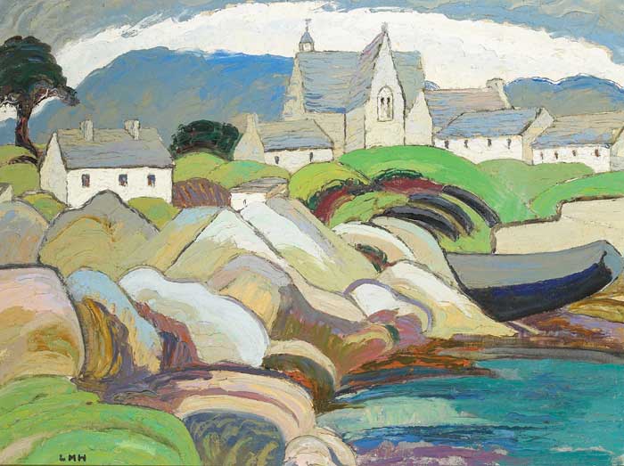 THE CHAPEL, ROUNDSTONE by Letitia Marion Hamilton RHA (1878-1964) at Whyte's Auctions