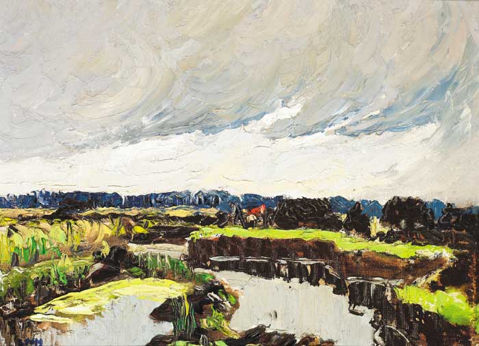 A WESTMEATH BOG by Letitia Marion Hamilton sold for 6,800 at Whyte's Auctions