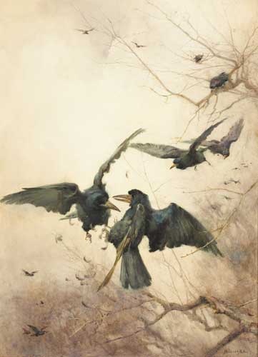 WAR IN MID AIR, 1910 by Mildred Anne Butler sold for �39,000 at Whyte's Auctions