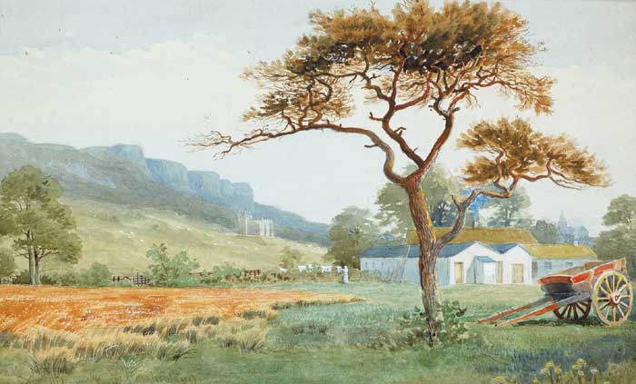CAVE HILL, 1892 by Joseph William Carey sold for �1,400 at Whyte's Auctions