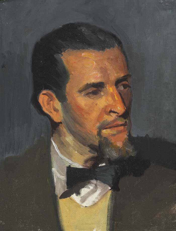 PORTRAIT OF KEVIN MONAHAN by Sen O'Sullivan RHA (1906-1964) at Whyte's Auctions