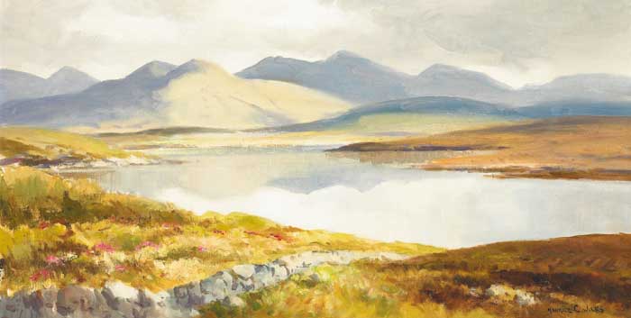 AUTUMN MORNING, CONNEMARA, COUNTY GALWAY by Maurice Canning Wilks RUA ARHA (1910-1984) at Whyte's Auctions