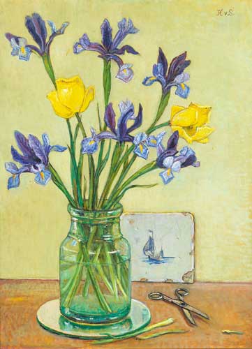 IRISES by Hilda van Stockum HRHA (19082006) at Whyte's Auctions