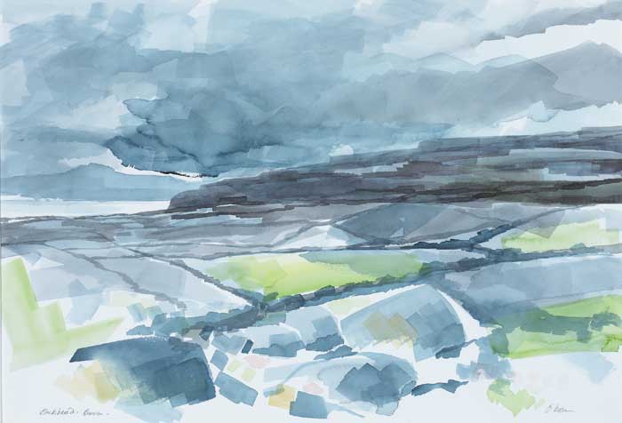 BLACKHEAD, BURREN by Liam O Broin (b.1944) at Whyte's Auctions