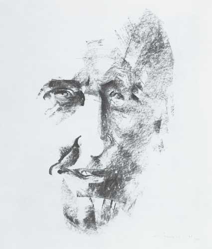 JOHN MONTAGUE, 1981 by Louis le Brocquy HRHA (1916-2012) at Whyte's Auctions