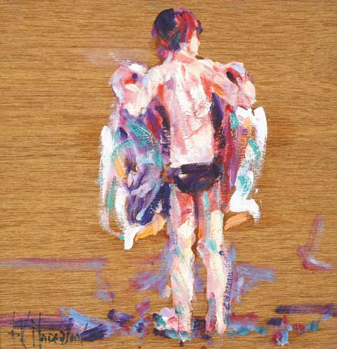 FIGURE STUDY, CLONEA STRAND by Arthur K. Maderson (b.1942) at Whyte's Auctions