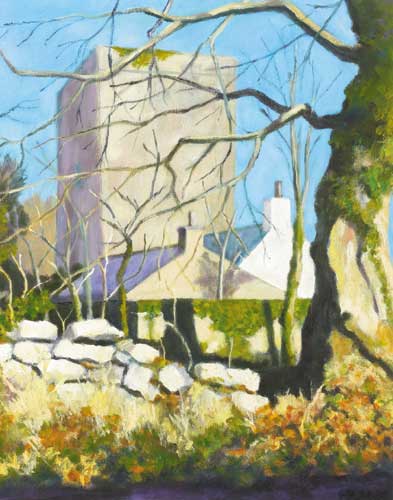 THOOR BALLYLEE, WINTER SUN by Tom Haran (b.1944) at Whyte's Auctions