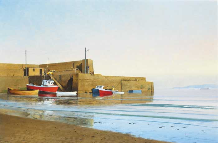 AT LOUGHSHINNY, COUNTY DUBLIN, 1988 by Padraig Lynch (b.1936) at Whyte's Auctions