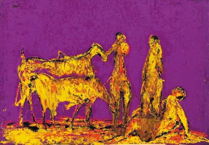 FIGURES AND HORSES by Edward Delaney RHA (1930-2009) at Whyte's Auctions