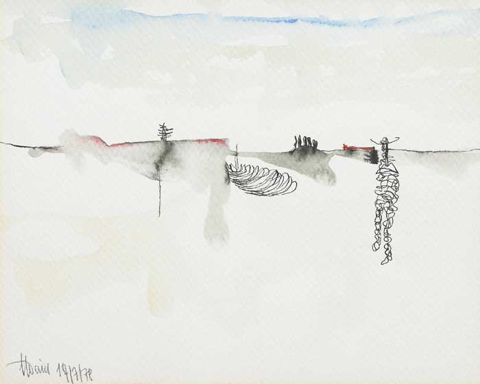 DESERT FEEL, 1978 by Gerald Davis (1938-2005) (1938-2005) at Whyte's Auctions