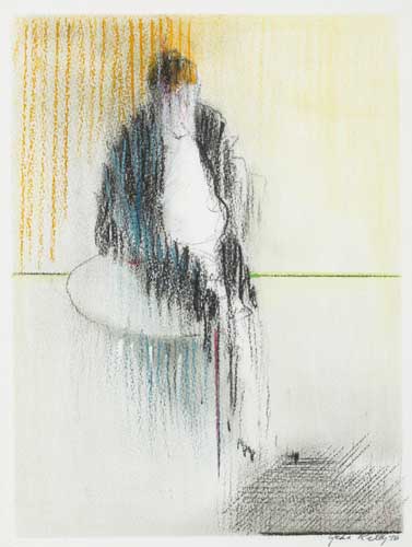 FIGURE IN INTERIOR, 1976 by John Kelly RHA (1932-2006) at Whyte's Auctions