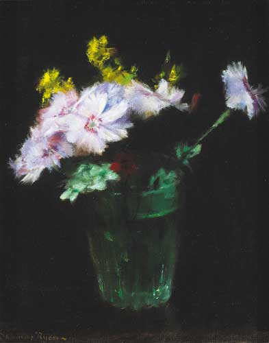 FLOWERS IN A GLASS, 1982 by Thomas Ryan PPRHA (b.1929) at Whyte's Auctions