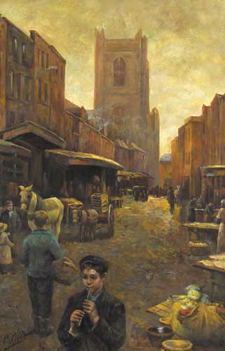ST PATRICK'S CLOSE, DUBLIN, AFTER WALTER OSBORNE by B. O'Connor sold for �500 at Whyte's Auctions