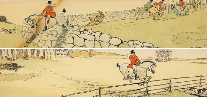 STONE WALLS DO NOT A PRISON MAKE, NOR IRON BARS A CAGE, 1897 (A PAIR) by Jack Butler Yeats RHA (1871-1957) at Whyte's Auctions
