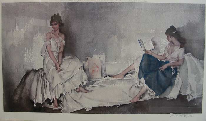 INTERLUDE, 1967 by Sir William Russell Flint PRWS RA RE RSW (1880-1969) at Whyte's Auctions