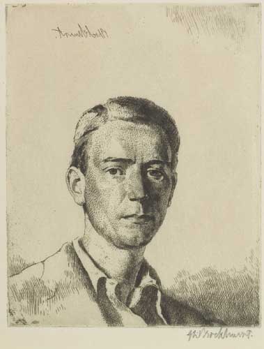 FRANCIS MACNAMARA, 1920 by Gerald Leslie Brockhurst RA RE (1890-1978) at Whyte's Auctions