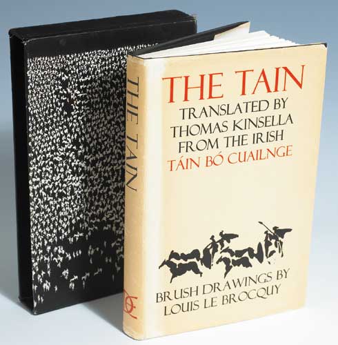 THE TAIN, TRANSLATED BY THOMAS KINSELLA FROM THE IRISH TAIN BO CUAILNGE by Louis le Brocquy HRHA (1916-2012) at Whyte's Auctions