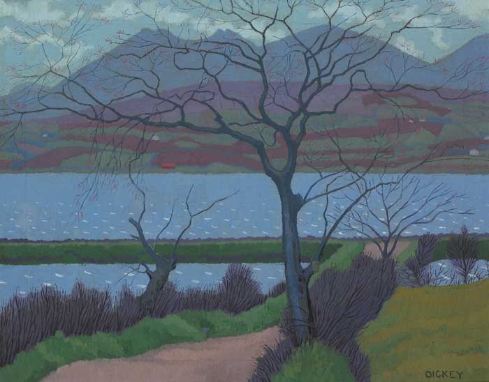 LOUGHISLANDREAVY,COUNTY DOWN, 1921 by Edward Montgomery O'Rorke Dickey CBE HRUA HRCA (1894-1977) at Whyte's Auctions
