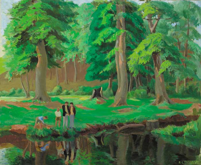 THE MINNOWBURN,COUNTY DOWN, 1965 by Romeo Charles Toogood RUA ARCA (1902-1966) RUA ARCA (1902-1966) at Whyte's Auctions