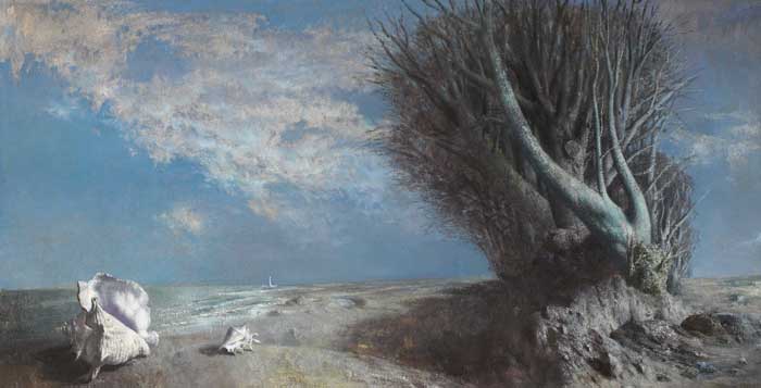 THE LEGEND AND THE SEA, c.1956 by Patrick Hennessy RHA (1915-1980) at Whyte's Auctions