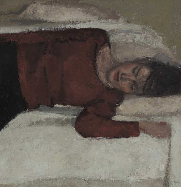 WOMAN RESTING, 2002 by Colin Watson (b.1966) at Whyte's Auctions