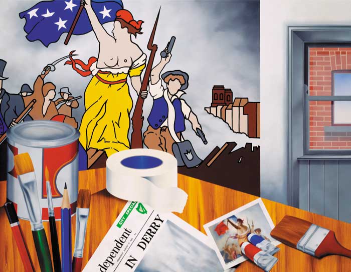 MY STUDIO, 1969 by Robert Ballagh (b.1943) (b.1943) at Whyte's Auctions