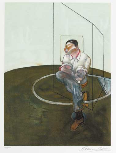 RIGHT PANEL OF THREE STUDIES FOR A PORTRAIT OF JOHN EDWARDS, 1986 by Francis Bacon (1909-1992) at Whyte's Auctions