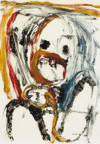 SELF PORTRAIT, 1962 by William Crozier HRHA (1930-2011) HRHA (1930-2011) at Whyte's Auctions