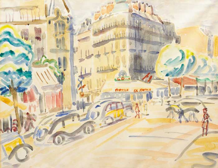 THE DOME, PARIS by Father Jack P. Hanlon (1913-1968) at Whyte's Auctions