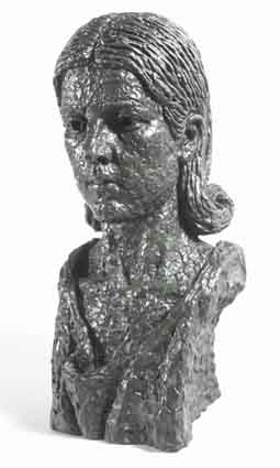 HEAD OF GIRL by Laurence Campbell RHA (1911-1964) at Whyte's Auctions