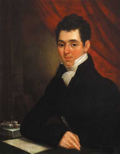 PORTRAIT OF PATRICK VINCENT FITZPATRICK, DANIEL O'CONNELLS ACCOUNTANT, 1818, aged 26 at Whyte's Auctions