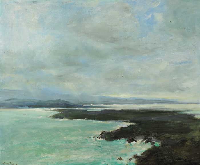 WESTERN SEABOARD, 1980 by Thomas Ryan PPRHA (b.1929) at Whyte's Auctions